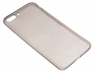 Ультратонкий чехол для iPhone 7G plus (5.5) (силикон) темно серый